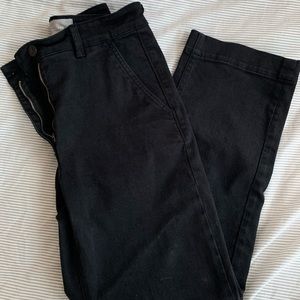 Everlane Straight Leg Crop - Black